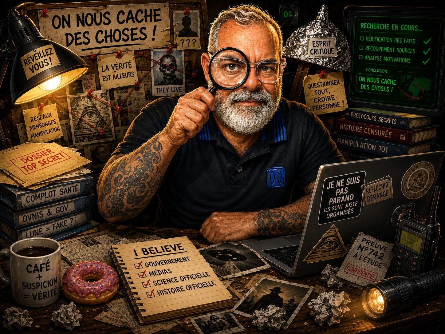 Arnaud — détecteur de complots