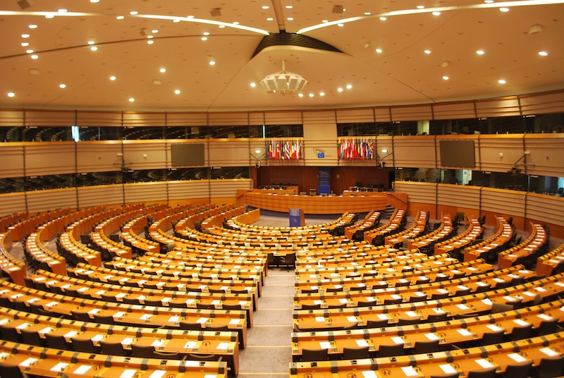 Hémicycle du Parlement européen